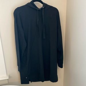 NWT Black Sweatshirt Dress